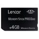 Karta pamięci Lexar Memory Stick Duo 4GB PRO Gaming