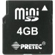 Karta pamięci Pretec Mini SDHC 4GB