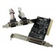 Kontroler 4World 2 porty RS-232 COM + 1 port równoległy Parallel na PCI 04609
