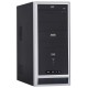 Obudowa Mode Com MODECOM, Obudowa komputerowa DEBUT Midi Tower ATX 500W, 2x USB, 2x Audio (czarno-srebrna) (DEBUT black+silver 500W PREMIUM)