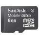 Karta pamięci SanDisk microSDHC 8GB Mobile Ultra