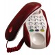 Telefon przewodowy Maxcom KXT 630 Czerwono-marmurowy