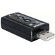 Karta dźwiękowa Delock 7.1 (wirtual) USB 2.0 (61645)