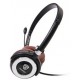 Słuchawki z mikrofonem Prestigio PHS1 Black/Brown