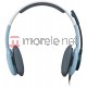 Słuchawki z mikrofonem Logitech H250 Ice Blue (981-000377)