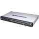 Switch Linksys Managed Switch 24x100Mbit (RJ45), 4xGigabit Combo(RJ45/miniGBIC) (SRW224G4-EU)