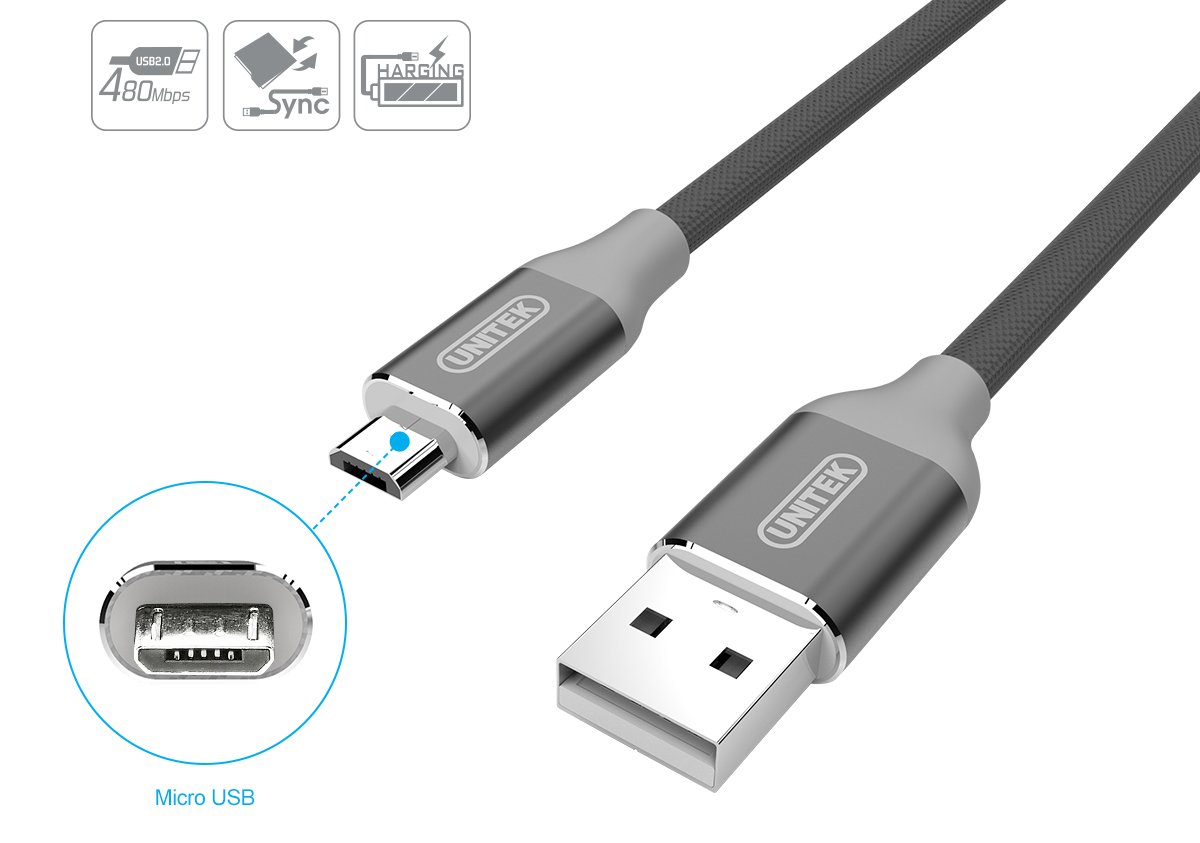 Unitek Usb A Microusb M Szary Y C Agy Kabel Usb Morele Net