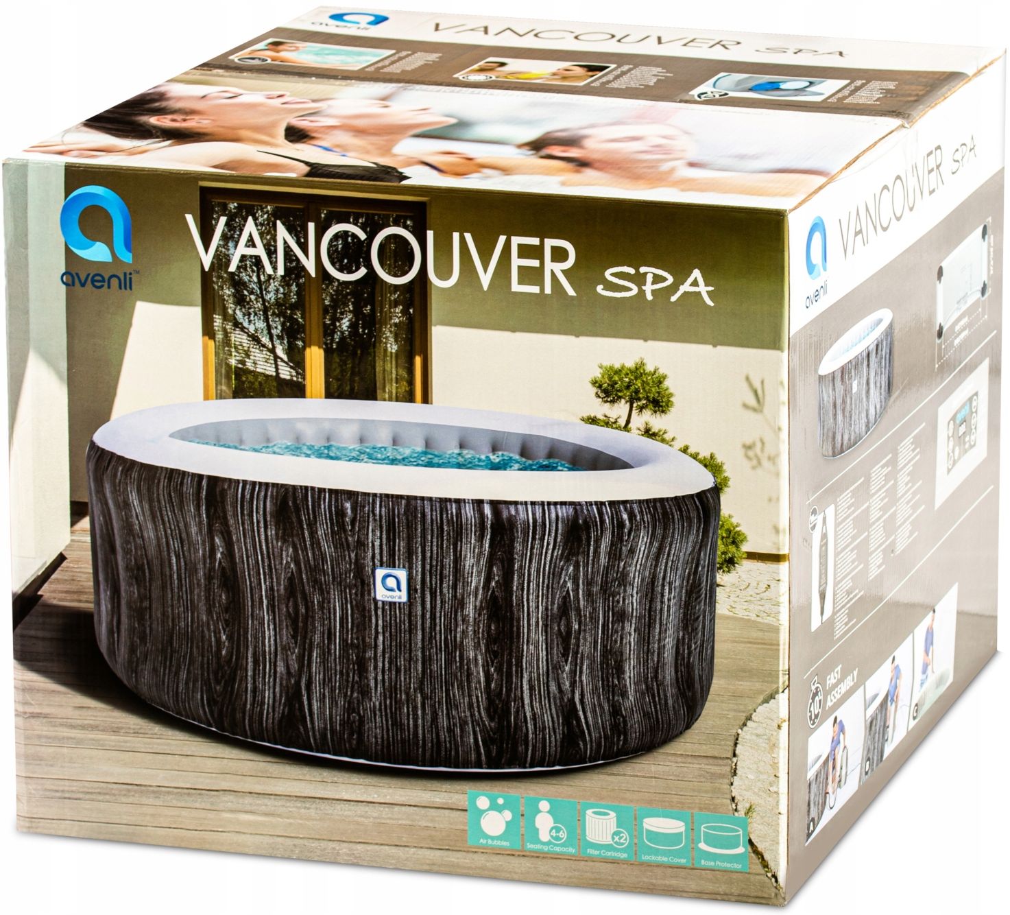 Avenli Dmuchane Jacuzzi Basen Ogrodowy Vancouver Os B C Jacuzzi