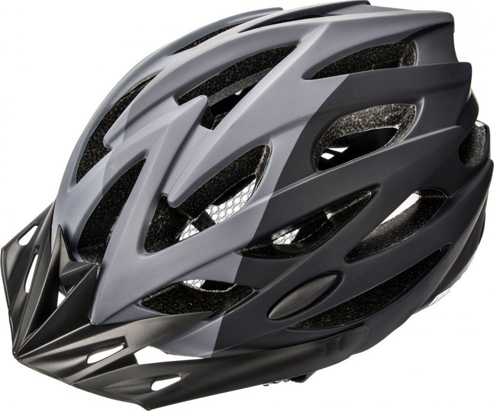 Meteor Kask Rowerowy Meteor Marven L Cm Szary Ciemnoszary Czarny