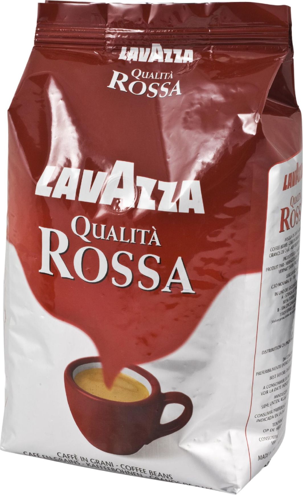 Elite Strauss KAWA ZIARNISTA LAVAZZA QUALITA ROSSA 1KG Kawa Ziarnista