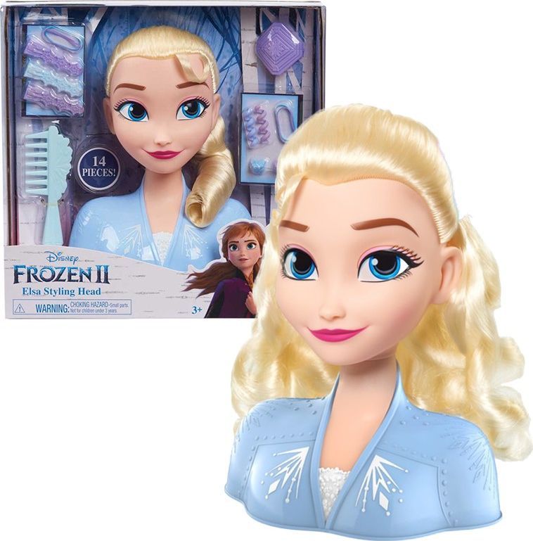 Hasbro ELSA GŁOWA DO STYLIZACJI KRAINA LODU 2 Morele net