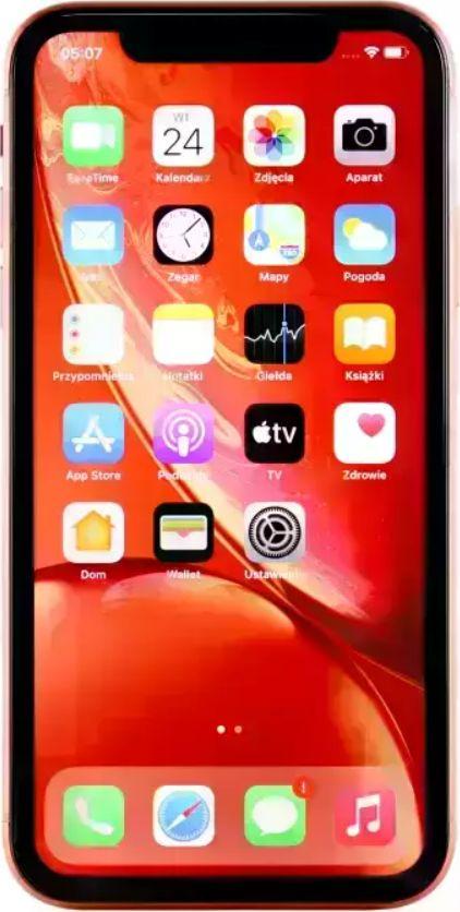 Apple Iphone Xr Gb Dual Sim Pomara Czowy Klasa A Smartfon