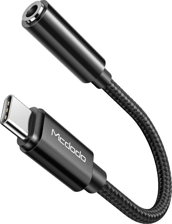 Mcdodo Beethoven Series Usb C Jack Mm Czarny Adapter Usb