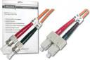  Digitus  światłowód krosowy, duplex MM 50/125 OM2 ST-SC, 2m (DK-2512-02 / A-DK-2512-02)