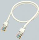  Molex PN  kabel krosowy RJ45, 568B, UTP, PowerCat 6, PVC, 3m, szary (PCD-00352-0E)