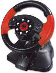 Red Lightning Racing Wheel, kierownica z peda�ami na USB, efekt wibrac