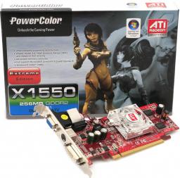 X1550 256MB DDR2/64b TV/DV PCI-E