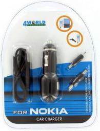 �adowarka do telefon�w NOKIA, samoch�d/USB (B04201)