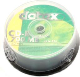 CD-R 700MB 80min 52xSpeed (CAKE 25szt J.zielony)