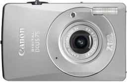 IXUS 75 srebrny