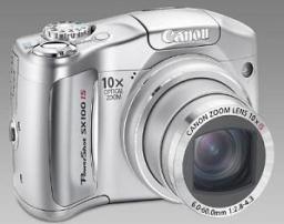 PowerShot SX100 IS srebrny