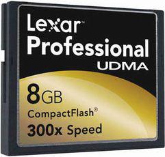 CompactFlash 8GB 300x Professional UDMA