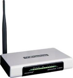 TL-WR542G + switch 4p + router