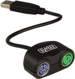 USB na 2 x PS/2