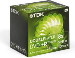 DVD+R DL  8.5GB 8x 10szt.