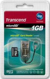 Micro SD 1GB z czytnikiem kart RDS3
