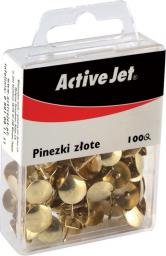 Pinezki z�ote opak.100szt