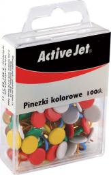 Pinezki kolorowe opak.100szt