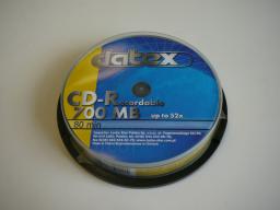 CD-R 700MB/80min 52x srebrny 10szt