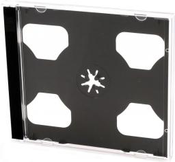 PUDE�KO NA 2CD BOX CZARNY TRAY