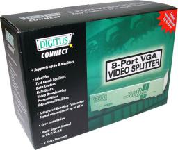 SPLITTER ELEKTRONICZNY 1xPC->8xVGA 200MHz