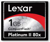 Premium CompactFlash 1024MB 80x