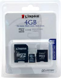 SDC 4/4GB+ 2*ADAPTER