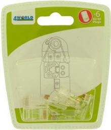 Wtyk RJ45 UTP kat 5e blister 6 szt