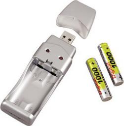 �adowarka do akumulator�w na USB 2XAAA 1000