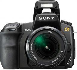 DSLR-A200 czarny + SA18-70/75-300