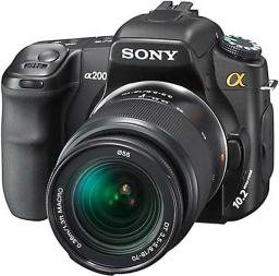 DSLR-A200 czarny + SA18-70/75-300