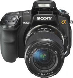 DSLR-A200 czarny + SA18-70/75-300