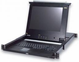 CL-1208MA 8 port LCD 17" + klawiatura +touchpad PS/2 19"