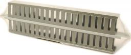 ORGANIZER KABLI 19" 1U  RAC-VP-X03 Dwustron
