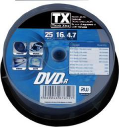 zdjecie DVD+R    4.7GB 16x 25szt box