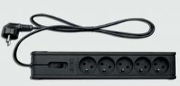 SZAFA APRA 19" LISTWA ZAS. 1U 5x230V