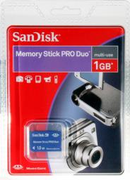 MEMORY STICK PRO DUO 1GB (bez adaptera)