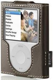iPod Nano 3G Leather Sleeve Chocolate (F8Z204eaBRN)