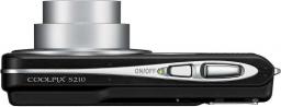 COOLPIX S210 CZARNY (VMA221E1)