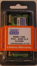 zdjecie SO-DIMM DDR2  1GB 800 GR800S264L6/1G